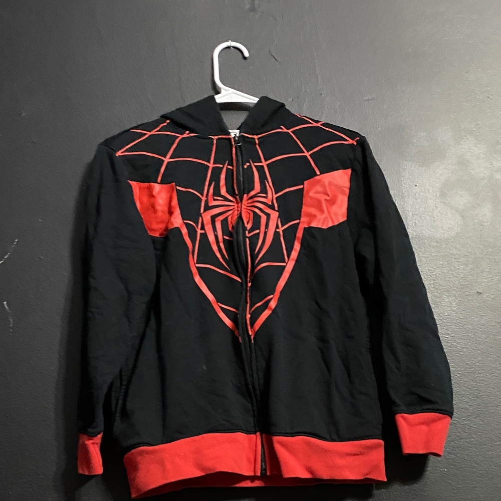 Marvel Black and Red Spider-Man Hoodie